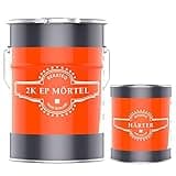 BEKATEQ 2K Reparatur-Mörtel BK-150EP, 5kg I Fugenmörtel-Set aus Epoxidharz mit Härter I Für innen & aussen I Spachtelmasse aus Giessharz für Beton, Holz, Estrich, Metall, Fliesen