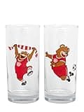 FC Bayern München Glas I Berni I 2er-Set I Kinder I 0,3 l I Fußball