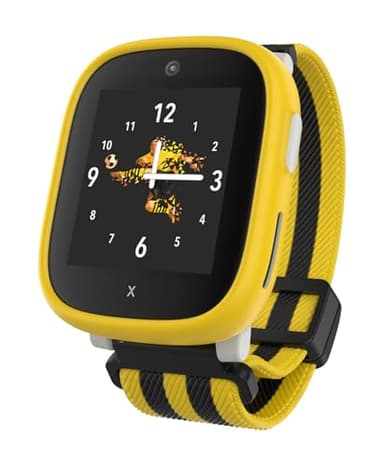 XPLORA X6 Play BVB-Edition - wasserdichte Telefonuhr für Kinder (eSIM) mit BVB Live-Ticker - Anrufe, Nachrichten, Schulmodus, GPS, Kamera - inkl. kostenlosem Tarif-Vertrag für 3 Mon. (GELB & SCHWARZ)