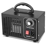 Vehoukli Ozongenerator 60000Mg/Std,Ozonisator Industrieller O3,Ozongerät 200㎡,60 Min Timer,Ozon Luftreiniger,Ozongenerator Für Auto,Wohnung,Rauch,Zimmer,Büro,Garage