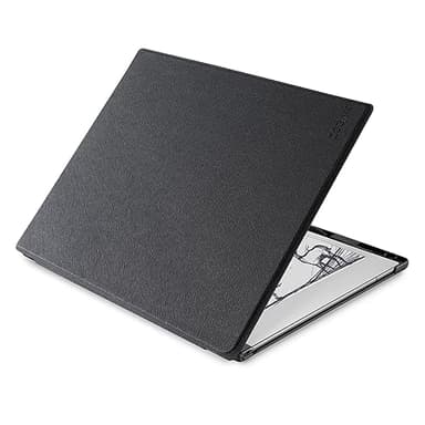 CoBak Hülle für Remarkable 2 – Leichte und Harte Buchrückenhülle mit Schützendem Buch-Folio-Cover mit Integriertem Stifthalter – für Remarkable 2 Paper Tablet 2020 10,3 Zoll Veröffentlicht (Schwarz)