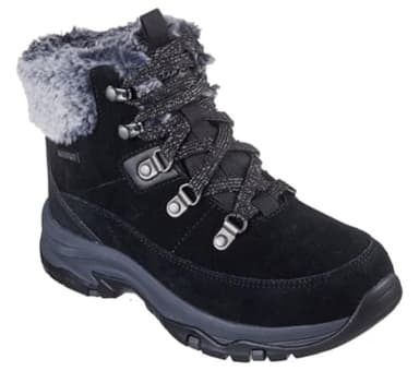 Skechers Damen Trego Hiking Boots,boots, Schwarz, 38 EU