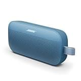 Bose SoundLink Flex Tragbarer Bluetooth-Lautsprecher (2. Gen.), Tragbarer Außen-Lautsprecher mit naturgetreuem Klang, bis zu 12 Stunden Akkulaufzeit, staubdicht und wasserdicht, Blue Dusk