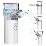 Inhalationsgerät für Erwachsene und Kinder, USB-C Inhaliergeräte Wiederaufladbarer Inhalator mit Tragbarem Design, Einfach zu Bedienen und zu Reinigen, Effiziente Zerstäubung für Heim, Reisegebrauch B