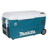 Makita CW002GZ01 Akku-Kompressor-Kühl- und Wärmebox 40V max. 50 Liter (ohne Akku, ohne Ladegerät), Petrol/Weiß