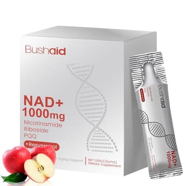 NAD+ Supplement 100g, NAD unterstützt Zellenergie, Effizienter für Vitalität & Gesundheit, für Zelluläre Energie und Unterstützung Eines Gesunden Alterns