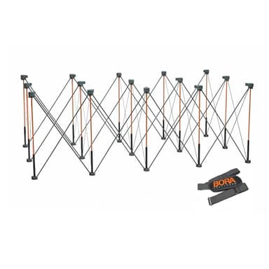 Bora Centipede CT15 Werkbank Klappbar, Tragbarer Werkbank, 1,2 x 2,4 x 91,4 cm, 15 Streben, inklusive Tragegurt