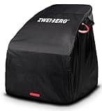 ZWEIBERG® Faltgarage für Fahrradanhänger Universelle Robuste und wasserdichte Abdeckung Regenschutz mit UV-Schutz, easyRemoval