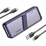 UGREEN USB 4 M2 Gehäuse, 40Gbps NVMe Gehäuse mit leistungsstarker Kühlleistung, USB M2 SSD Adapter für Datenspeicher, kompatibel mit MacBook Pro M4/M4 Pro und M4 Max, HP Celeron N4120, Mac mini M4