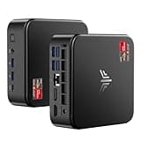 NiPoGi E3B Mini PC Von ΑΜD Ryzen 5 7430U(Max 4.3GHz,6C/12T,Besser Als 5500U/5650U/5675U) 32Go RAM(16Go+16Go) Dual Channels/512Go SSD,Desktop PC WiFi 6/BT 5.2/4K Triple Display Mini Computer