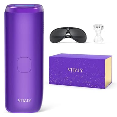 VITALY IPL Geräte Haarentfernung für Gesicht und Körper zu Hause, IPL Geräte Haarentfernung Laser mit Gefrierfunktion, Schmerzfreie langanhaltende Ergebnisse für Achseln, Bikini, Körper