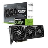 ASUS Prime GeForce RTX 5060 Ti 8GB GDDR7 OC Edition Gaming Grafikkarte (Nvidia GeForce RTX5060Ti DLSS 4, 2,5-Slot Design, PCIe 5.0, 3X DisplayPort 2.1b, 1x HDMI 2.1b, PRIME-RTX5060TI-O8G)