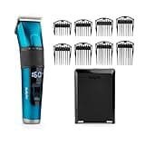BaByliss Japanese Steel Haarschneider – Lithium-Akku, 160 Minuten Laufzeit, 3 Stunden volle Ladezeit, inklusive Hartschalenkoffer, Schwarz, E990E