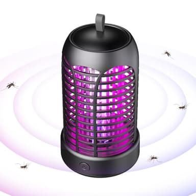 AILEDA Insektenvernichter Elektrisch,20W UV Mückenlampe,Fliegenfalle Elektrisch IPX4 Wasserdichtem,Hochspannungs-Mückenvernichter,Mückenfalle,Fliegenkiller für Innen Schlafzimmer und Gärten