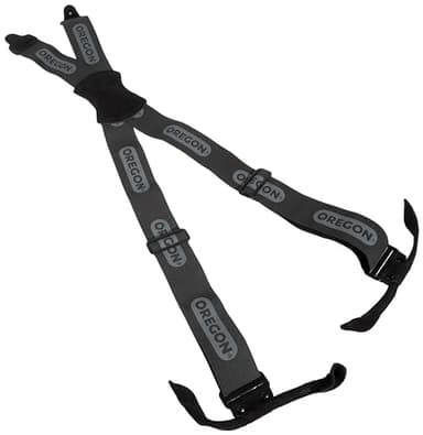 Oregon 537804 Hosenträger Kettensäge Ersatz für Motorsägenschutzhose, Schwarz