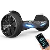 EVERCROSS 8,5" Hoverboards Offroad, All Terrain Hover Board, App-fähige Hoverboards mit Bluetooth, 4,4Ah verstärkte Batterie, Hover Boards für Kinder Jugendliche Erwachsene
