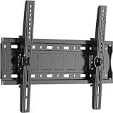 JXMTSPW TV Wandhalterung Neigbar Halterung für die 32-75 Zoll TV LCD LED Flach&Curved Fernseher Halterung hält bis zu 70kg, Max.VESA 600x400mm, Neigbare Fernseher Wandhalterung Einfache Installation