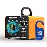 Ozon Generator 30000 mg/h, Tragbares Ozongenerator für Wohnung und Auto, 300㎡ Ozongerät Luftreiniger und Geruchsentferner, Ozon Luftreiniger, Hochleistungs-Ozongenerator für Haustiere, Auto, Gewerbe