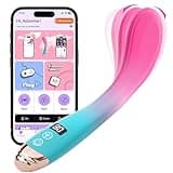 G-Punkt Vibratoren Sexspielzeug für Frau Solo - LED Vibratorensets für Frauen Klitoris Stimulator mit 9 * 9 Schwing & Vibration für Frauen Leise, Silikon Analdildo mit APP Sex Spielzeug für die Paare