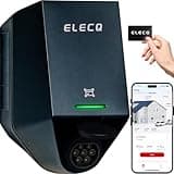 ELECQ Wallbox 22kw mit APP & zähler | PV-Laden, Lastmanagement | §14a-konform | 4G OCPP WLAN | Einstellbar auf 11kW Typ 2 e auto heimladestation | 3-phasig,32A Für außenmontage privat zuhause & Firmen