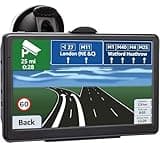 GPS Navigationsgerät fùr Auto 2025,GPS Navigation Navi Auto LKW 5 Zoll Testsieger mit Europa-Karten, LKW Navi, lebenslange kostenlose Updates, Unterstützung der Postleitzahl-Suche, Blitzer-Alarm