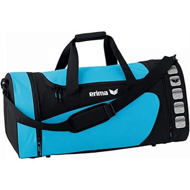 Erima Unisex Club 5 Sporttasche (723572), curacao/schwarz, S
