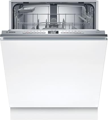 Bosch SMV4ETX08E, Serie 4, Smarter Geschirrspüler Vollintegriert 60 cm, Besteckkorb, Spülmaschine mit Programmassistent, besonders Leise, Rackmatic, Automatische Türöffnung, InfoLight, AquaStop