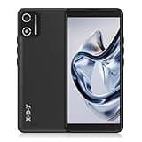 XGODY Smartphone Ohne Vertrag Handy, 5,5 Zoll Günstig Smartphone 2GB+16GB 128GB Erweiterbar Octa-Core Android 14 Handy, Dual SIM Dual Standby, 8MP+5MP Kamera, Face ID GPS 4G Handy (Schwarz)