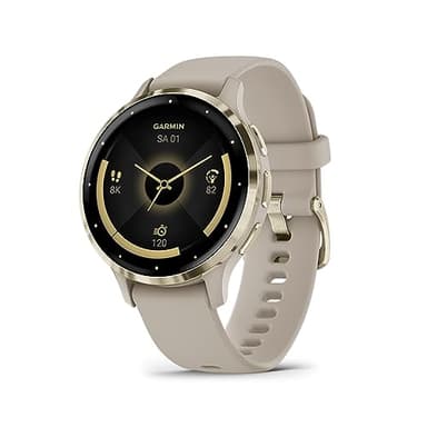 Garmin Venu 3S 41mm – Fitness-Smartwatch, 1,2" AMOLED-Touchdisplay, bis zu 10 Tage Akkulaufzeit, 30+ Sport-Apps, Bluetooth Telefonie und Sprachassistenz, Music, GarminPay, Rollstuhlmodus