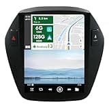 Android 9,7 Zoll IPS Touchscreen-Autoradio für Hyundai IX35 Tucson 2010–2015 – integrierte Rückfahrkamera und Mikrofon Carplay/DSP/GPS/BT5.0/Mirror Link/RDS/FM-6G+128G