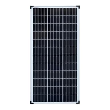 enjoy solar® 100W 12V Monokristallines Solarmodul, PERC 9BB - Solarpanel ideal für Wohnmobil, Balkonanlage, Gartenhäuse, Boot