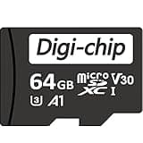 Digi-Chip 64 GB MicroSD-Karte für Amazon Fire Tablets - Kompatibel Mit Fire 7, HD 8, HD 10, Max 11, Kids - Schnelle, Zuverlässige Speichererweiterung für Filme, Apps und Spiele