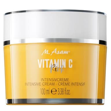 M. Asam VITAMIN C Rich Intensivcreme (100 ml) – Feuchtigkeitscreme Gesicht, pflegende Gesichtscreme, Vitamin C Pflege für eine glatte Haut, reichhaltige Gesichtspflege für trockene Haut