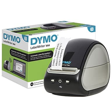 DYMO Labelwriter 550 Etikettendrucker, direkte Wärme, 300 x 300 DPI, Etikettenbreite (max.): 61 mm, USB