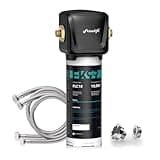Frizzlife FK99 unter Waschbecken Wasserfilter System, NSF/ANSI 53&42 zertifiziert, entfernen 99,99% Chlor, Blei, schlechten Geschmack&Geruch, direkt anschließen, 0,5 Mikron, Trinkwasserfilter