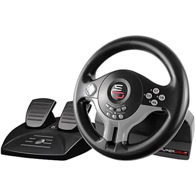 SUBSONIC-Superdrive - Rennlenkrad/Lenkrad Driving Wheel SV250 mit pedalen und Schaltpaddles für Switch 2 - Switch - PS4 - Xbox SErie X - Xbox One