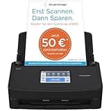 ScanSnap iX1600 Desktop Dokumentenscanner Schwarz - 5 GHz - Duplex, ADF, A4, WLAN, Touchscreen, USB 3.2