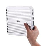 HUNSN 4K Fanless Mini PC, Desktop Computer, Server, Intel Core I5 8250U 8259U 8260U 8265U 8350U, BM01 VGA, HDMI, 4 x USB3.0, 2 x USB2.0, LAN, Barebone, NO RAM, NO Storage, NO System