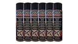 6X LIQUI Moly 6111 Unterbodenschutz Bitumen schwarz Spray Unterboden-Schutz 500m