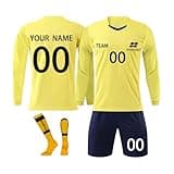 Deutschland T-Shirt 3-Teilig Set Trikot No.7 für Kinder - Fußball Heim Auswärtstrikot Mit Shorts und Socken