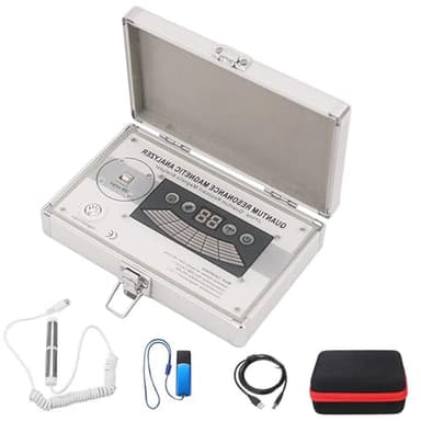 Quanten-Gesundheitsanalysator mit 61 Berichten, Bioresonanzgerät, Quantentherapie, Sub-Health-Analysator, dynamische 3D-Analyse, 3-in-1-Magnetresonanz-Körperanalyse(German)