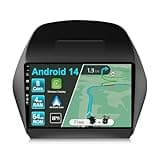 JOYX Autoradio Android 13 Passt für Hyundai IX35 (2010-2017) - [4G+64G] - Eingebaut DSP/Carplay/Android Auto - LED Kamera MIC KOSTENLOS - 10.1 Zoll 2 Din - Mit Lenkradsteuerung 4G WiFi Bluetooth DAB