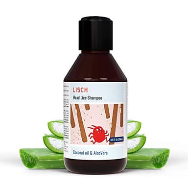 Lisch Anti Läuseshampoo - 250ml - Natürliches Läuse Shampoo gegen Läuse als Alternative zum Läusekamm, Kopfläuse Shampoo