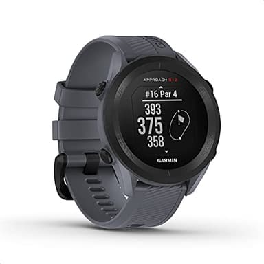 Garmin Approach S12 - GPS-Golfuhr mit Schlagweitenmessung & Distanzangaben zum Grün/Hindernissen auf 42.000 Golfplätzen. 1,3“ Display mit einfacher Bedienung (Generalüberholt)