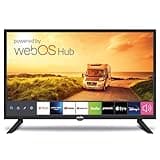 Cello 24 Zoll Smart Camping Reise TV 12-Volt TV Triple Tuner Bluetooth. Disney+ Netflix, Apple TV+ Prime Video Paramount+ Caravans HGVS Boote