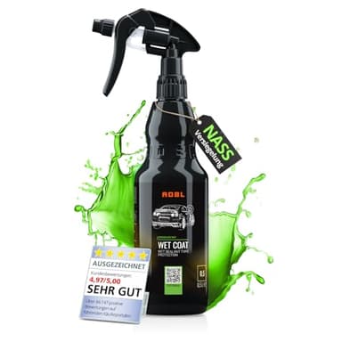 ADBL Wet Coat (500ml) Premium Nassversiegelung & Sprühversiegelung mit Abperl-Effekt - Sprühwachs für langanhaltenden Lackschutz & Glanz - Auto Lackversiegelung - für alle Lackarten