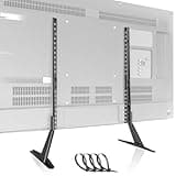 PUTORSEN Universal TV-Ständer Höhenverstellbar für 23-65 Zoll Flachbildschirme (bis 50 kg, VESA 800x400 mm) - Robuster Tischständer mit Kabelmanagement für LED/LCD/OLED & Curved TVs
