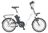 Prophete Urbanicer 3.0 Urban E-Bike 20 Zoll - 374 Wh - Side Click Akku - Mittelmotor - 7-Gang Nabenschaltung - HDY. Felgen-Rücktrittbremse - Rahmenhöhe 46 cm