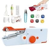 Handnähmaschine,Mini Nähmaschine,Tragbare Elektrische Mini Nähmaschine für Anfänger Erwachsene,Schnell Zu Nähen Geeignet,für Kleidung,Stoffe,Cutains,Heimreisen