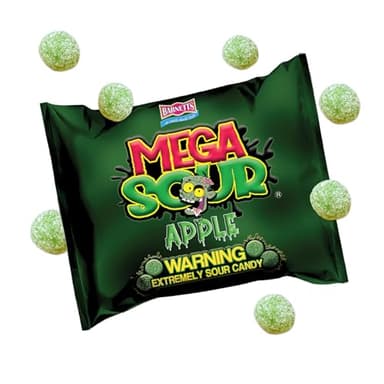 Barnetts Sweets Mega Sour Candy Apple (104g / 227g / 454g) Apfel (104g)